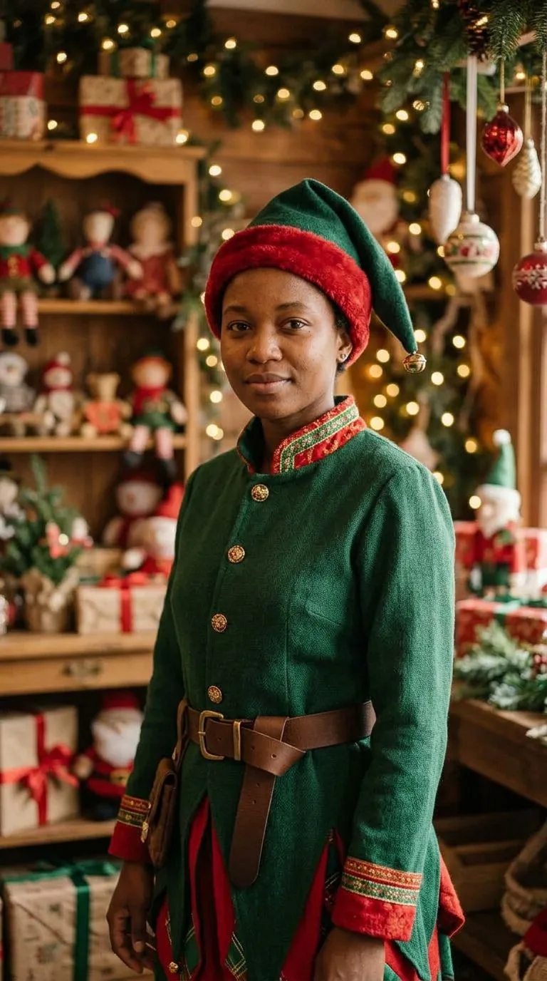 AI Christmas Costume: turn your photo festive — Christmas elf · 1K